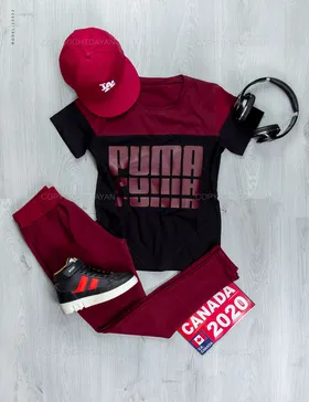 ست تیشرت و شلوار زنانه Puma
