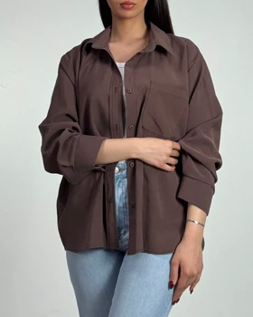 شومیز سیلک پشت پیلی کد 500475