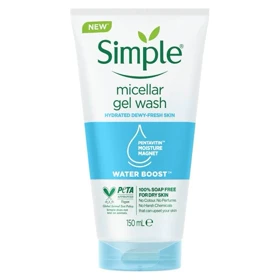 ژل شوینده میسلار آبرسان سیمپل Simple Water Boost