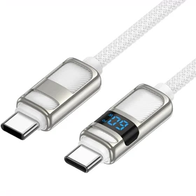 کابل تایپ سی به تایپ سی هوکو Hoco مدل U137 توان 60 وات 1.2 متر