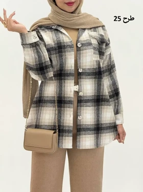 3562-شکت چهارخونه وانیل