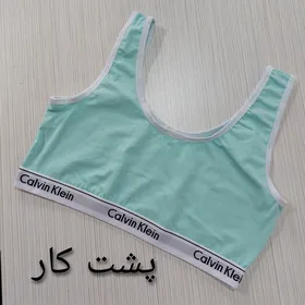 نیم‌تنه کلوین کلین ورزشی زنانه بدون کاپ نخی