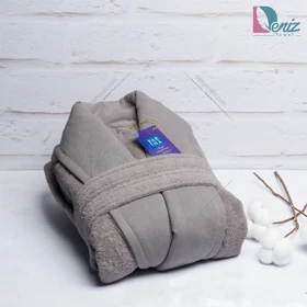 حوله تن پوش فارینا رنگ طوسی