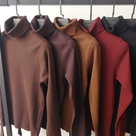 بلوز یقه اسکی فینگردار