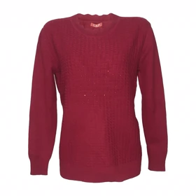 بافت گپ زنانه نگین‌دار ترک