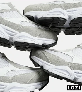 کفش کتانی زنانه سفید طوسی NEW BALANCE 9060 مدل 7229