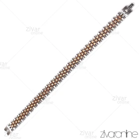 دستبند رولکس بافت وسط باریک 40042