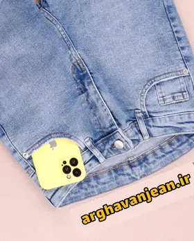 شلوار لی آبی روشن ترک قد 85 و 90