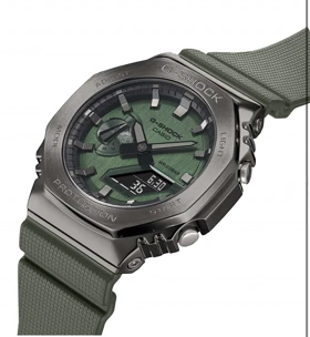 ساعت جی شاک 2100سبز ارتشی