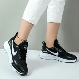 کتانی اسپرت زنانه مدل نایک رانینگ Nike رنگ مشکی