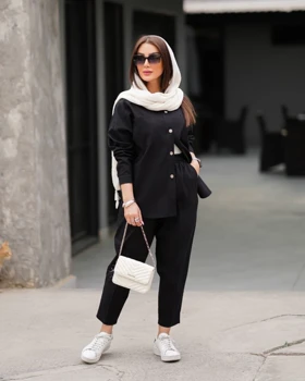 شومیز شلوار بغل هلال کد 804