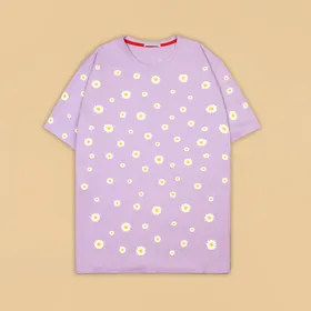 تیشرت لانگ بابونه 3