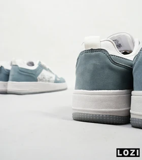 کفش کتانی مردانه سفید آبی NIKE AirForce Draw