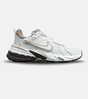 کفش کتانی بزرگ پا سفید قهوه ای Nike Cushlon V2K مدل 8532