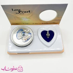 پک گردنبند زنانه مروارید عشق طرح غروب کنار ساحل