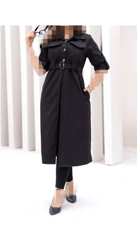 مانتو کتان زنانه 442170