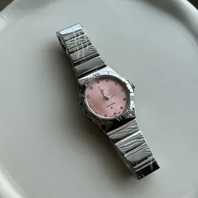 تخفیف بزرگ ساعت او.مگا صفحه صورتی