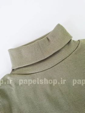 بادی کبریتی یقه اسکی ساده