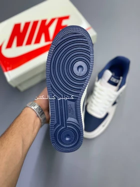 کتانی نایک ایر فورس وان دیور سورمه ای Nike Air Force 1 Dior Navy
