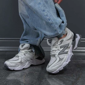 کتانی زنانه اسپرت مدل نیوبالانس 9060 new balance رنگ سفید