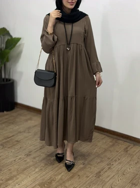 پیراهن مانتویی آهو(ایراد دار)