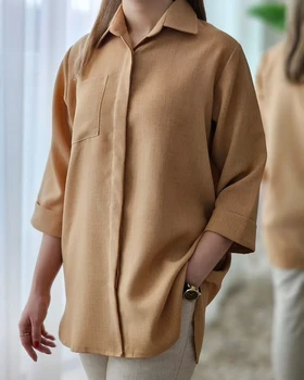 مانتو لینن پنبه فرشته