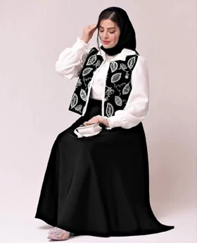 ست سه تیکه سوزن دوزی ثریا