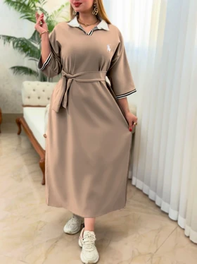پیراهن لئونا 0658 (موکا)