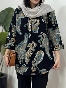 تونیک مانتویی ایتالیایی ترمه 1
