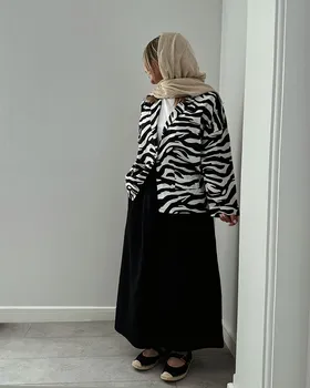 شومیز کتی لینن زبرا