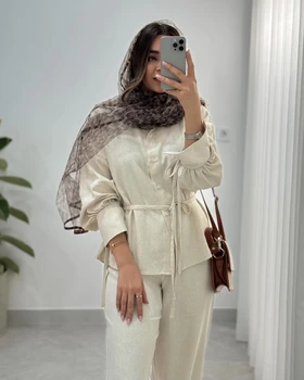 شومیز شلوار لینن