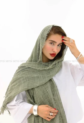 شال نخی لینن