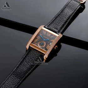 ساعت مردانه کارتیه تانک Cartier Tank DSK1 (مشکی)