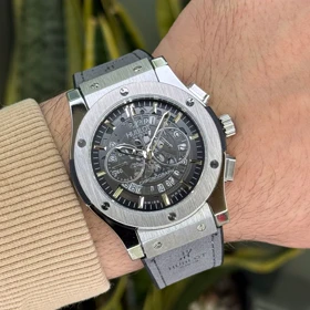 ساعت مچی مردانه هابلوت اسکلتون Hublot سه موتورفعال