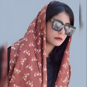 شال زنانه مدل پروانه ای