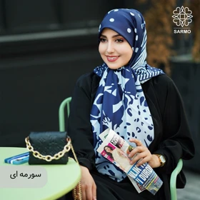 روسری ابریشم کجراه چهل تیکه