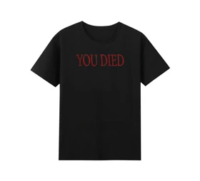 تیشرت Dark Souls طرح You Died دارک سولز دارک سولز