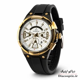 ساعت مچی مردانه سه موتور برند فیترون مدل Do1272 بند رابر