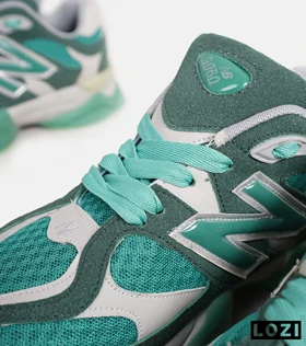 کفش کتانی مردانه سبز سفید NEW BALANCE 9060