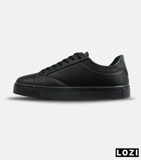 کفش کتانی کژوال مردانه و زنانه مشکی BERSHKA مدل 7764