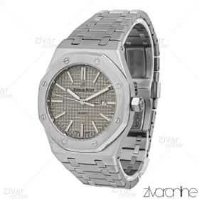 ساعت اودمار پیگه (AP) مردانه نقره ای صفحه طوسی 106678