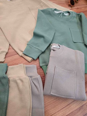 بلوز شلوار اسپرت بیسکویتی