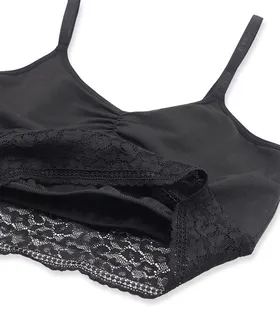 نیم‌تنه Neev نیو نخ و دانتل کد 6207 مشکی Black