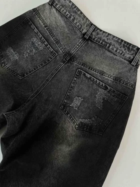 شلوار بگ زاپ‌دار