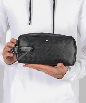 کیف دستی مردانه مشکی 0286