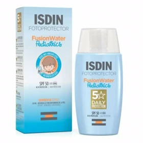ضد آفتاب کودکان ایزدین مدل Pediatrics SPF50 مناسب پوست حساس حجم 50 میلی‌لیتر