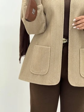 3695-پالتو آستردار فندی