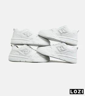 کفش کتانی مردانه و زنانه سفید NEW BALANCE 550 مدل 7262