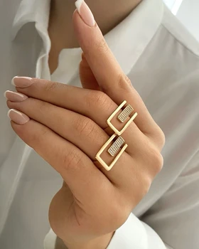 انگشتر باکارات نگین‌دار ژوپینگ