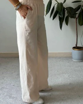 شلوار بگ کتان (ارسال رایگان)